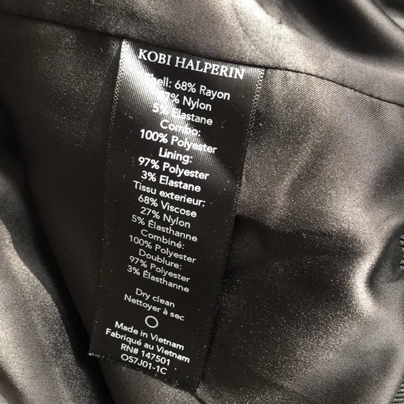 💎 Kobi Halpbern Gray Bomber Cleo Jacket - Picture 8 of 8